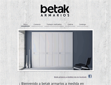 Tablet Screenshot of betak.es
